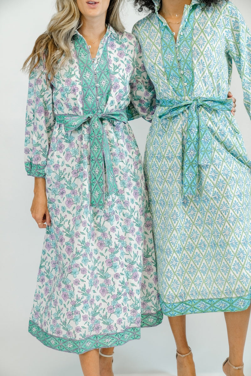 Folly Maxi LS | Tanger Turquoise