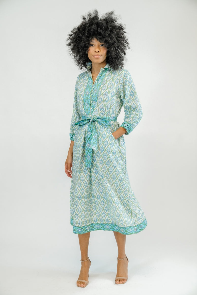 Folly Maxi LS | Tanger Turquoise