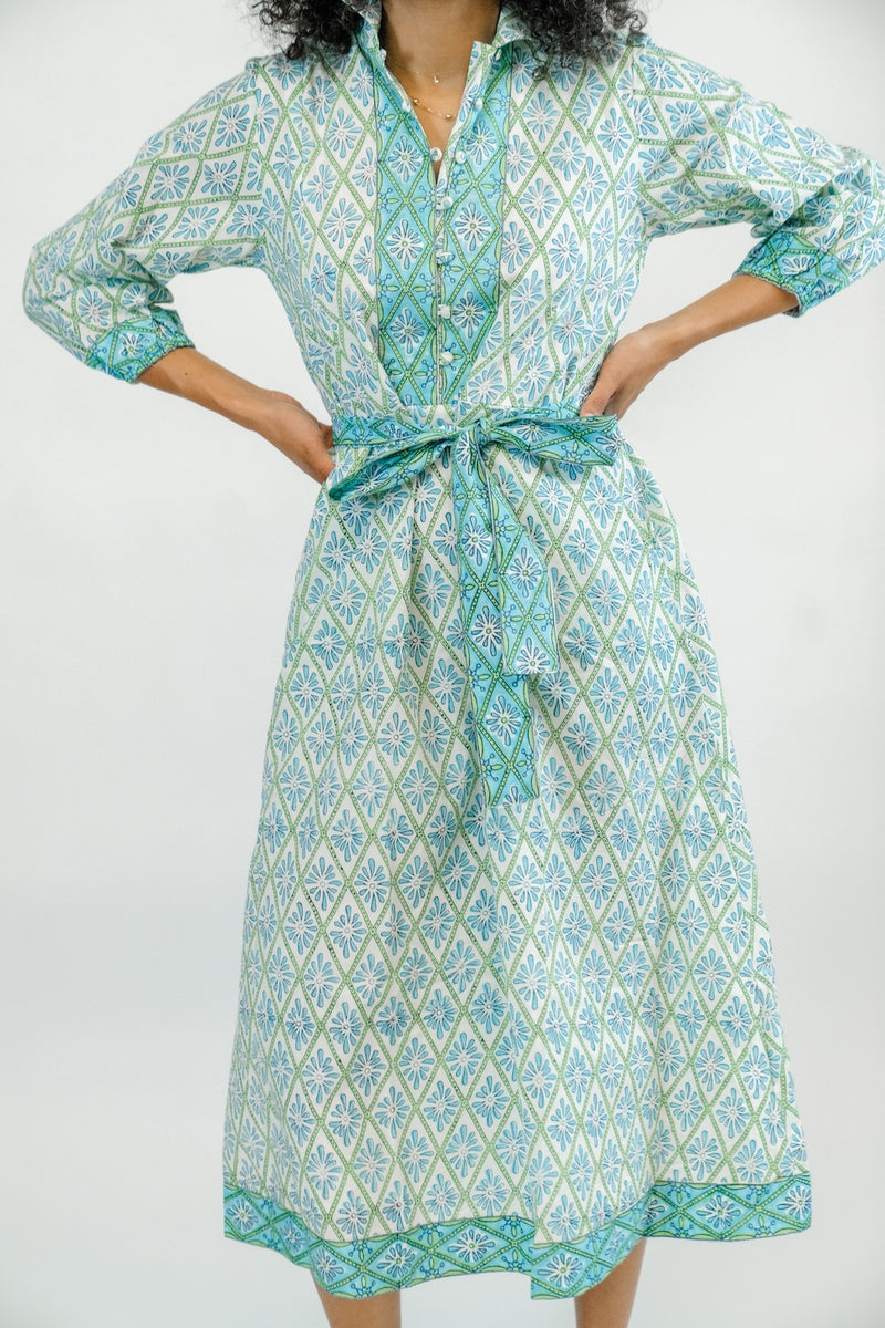 Folly Maxi LS | Tanger Turquoise
