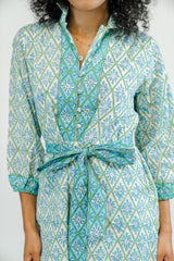 Folly Maxi LS | Tanger Turquoise