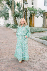 Olive Blouse | Misty Garden