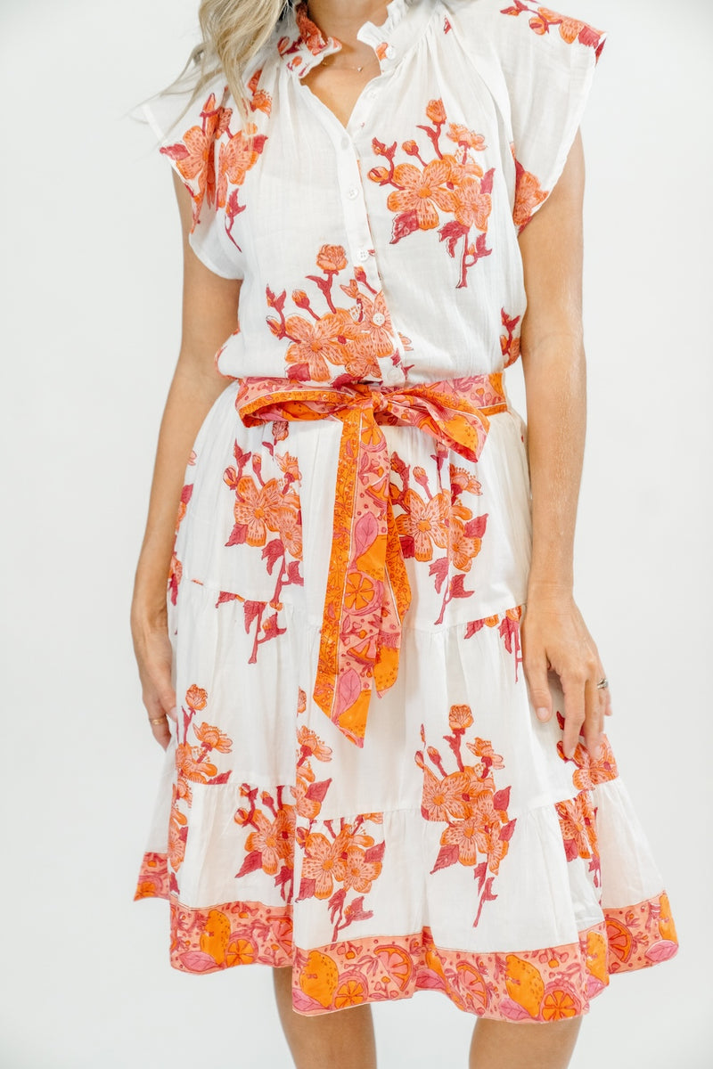 Bays Skirt | Apricot Blush