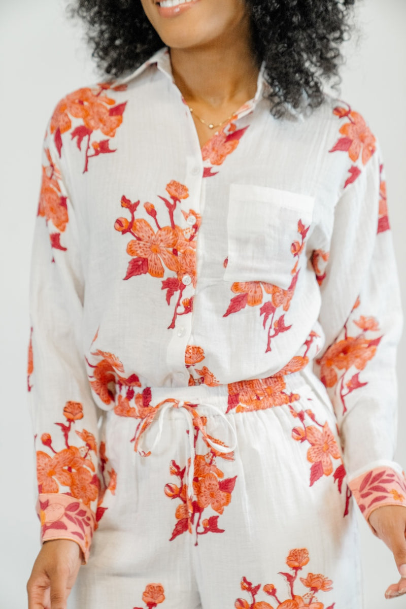 Millie Pant | Apricot Blush