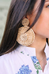 Magnolia Flower Earring