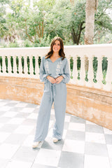 Kennedy Pant | Pearl Blue