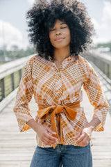 Skyler Blouse | Glazed Ginger