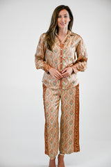 Zara Pant | Burnt Orchid