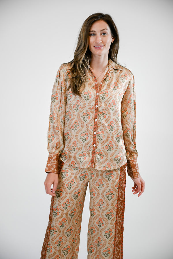 Zara Blouse | Burnt Orchid