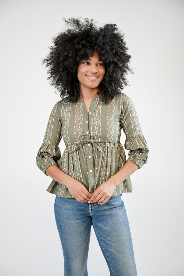 Nevaeh Blouse | Autumn Lace