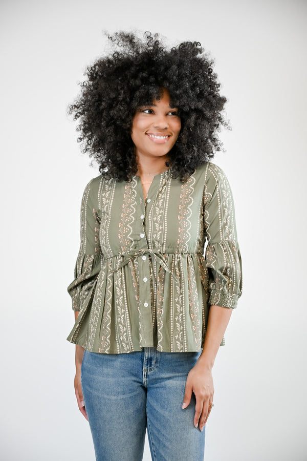 Nevaeh Blouse | Autumn Lace