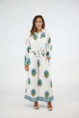 Millie Blouse | Blue Hydrangea