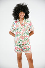 Celine Short PJ Set | Celestial Garden
