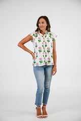 Bays Blouse | Passion Flower