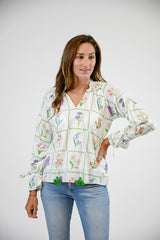 Chloe Blouse | Botanical Library