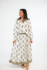 Olive Blouse | Antique Bloom