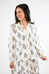 Olive Blouse | Antique Bloom