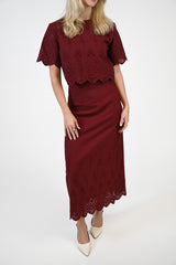 Nova Blouse | Merlot