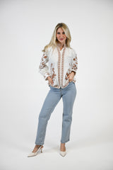 Casey Blouse | Ivory Canopy