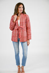 Lennox Jacket | Cranberry