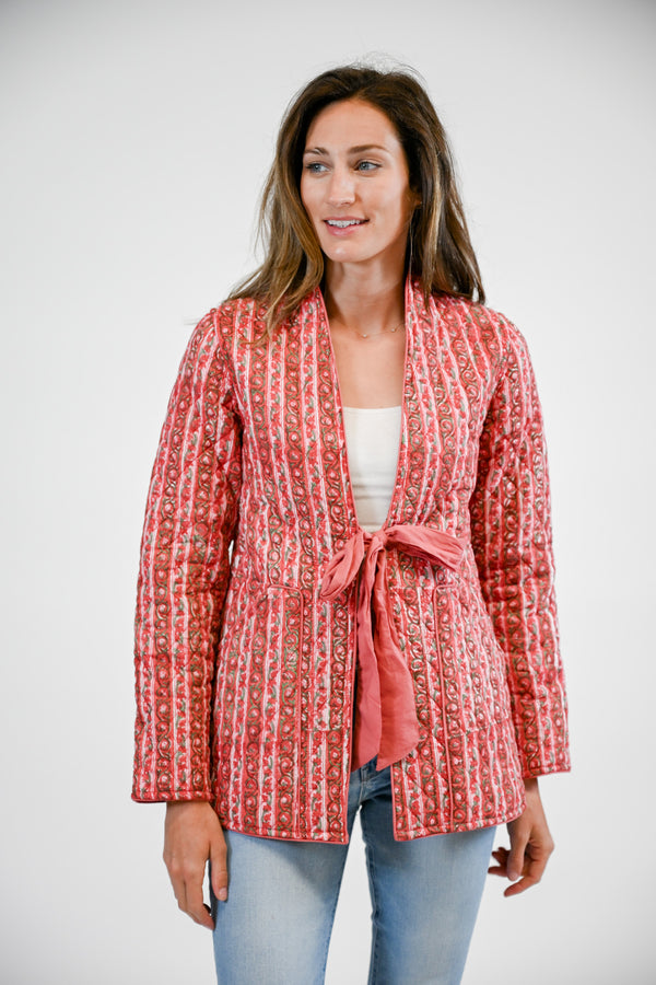 Lennox Jacket | Cranberry