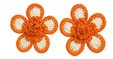 Periwinkle | Orange Earring